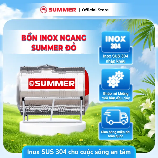 BỒN INOX SUMMER NGANG