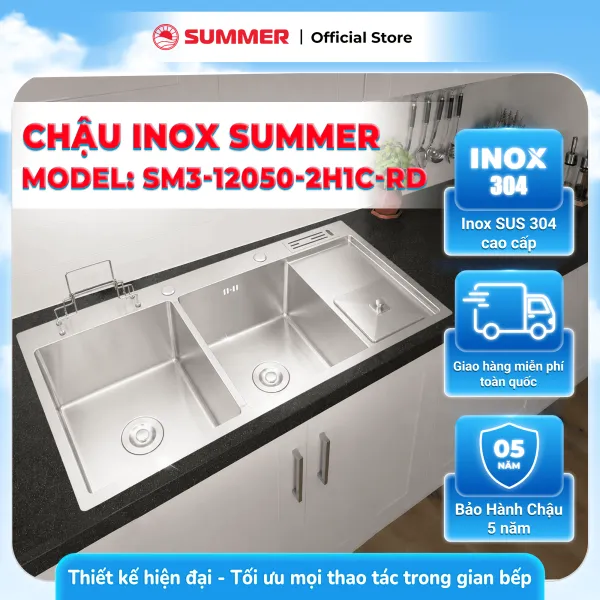 CHẬU HANDMADE SM3 - 2H1C-RD